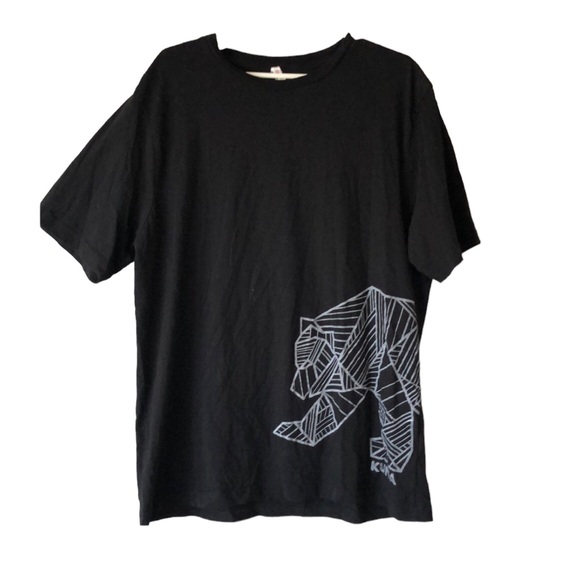 Other - Geometric bear cotton tee
